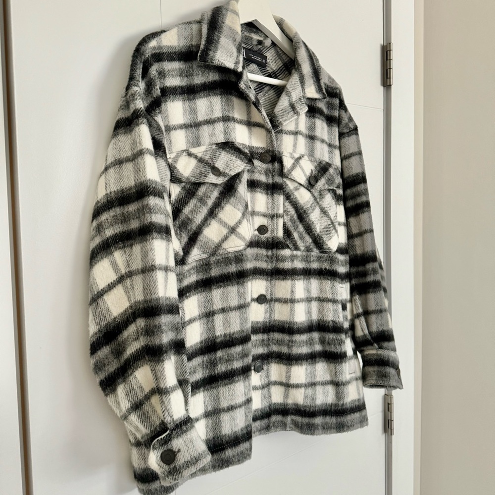 Zara Plaid Jacket